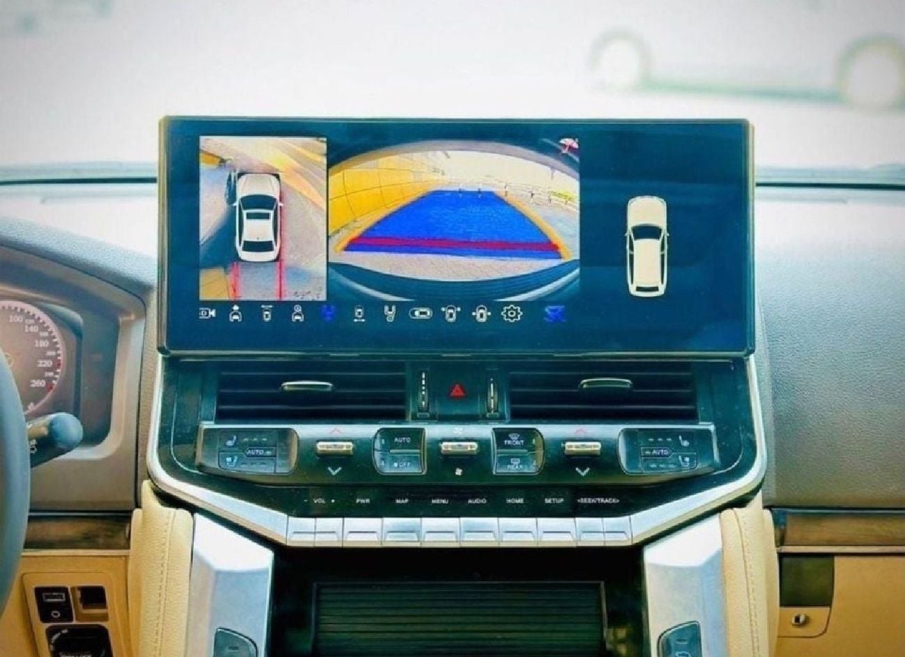 تويوتا لاند كروزر 2017 Model Facelift To Lc300 2025 Shape Exterior and Interior Both Very Clean And Perfect Condition