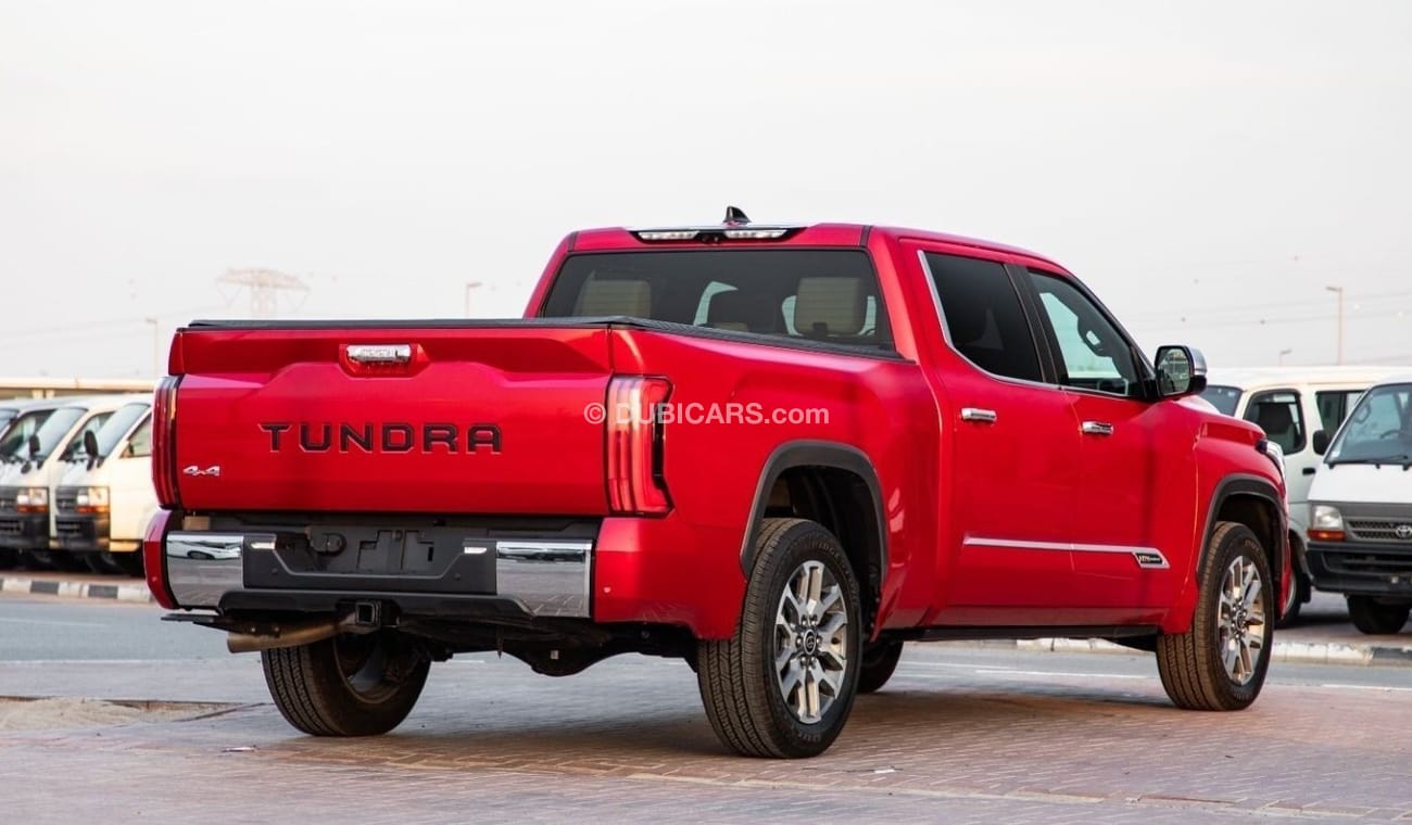 Toyota Tundra 1794 Edition 4WD CrewMax. For Local Registration +10%