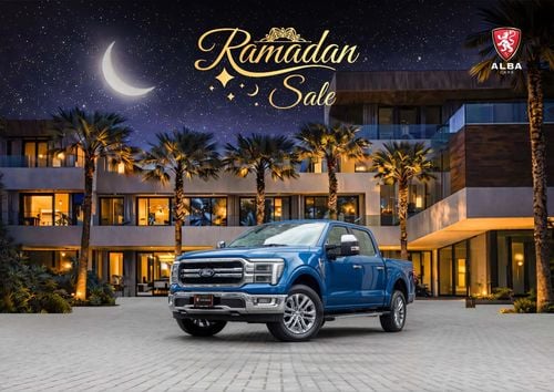 Ford F 150 F-150 Lariat Crew Cab 3.5L | 4,211 P.M | 0% Downpayment | 2030 FORD WARRANTY! | Ramadan Offer!