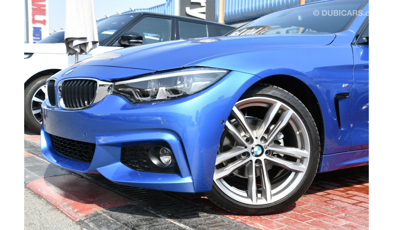 BMW 420i I Convertible M Sport 2019 warranty GCC