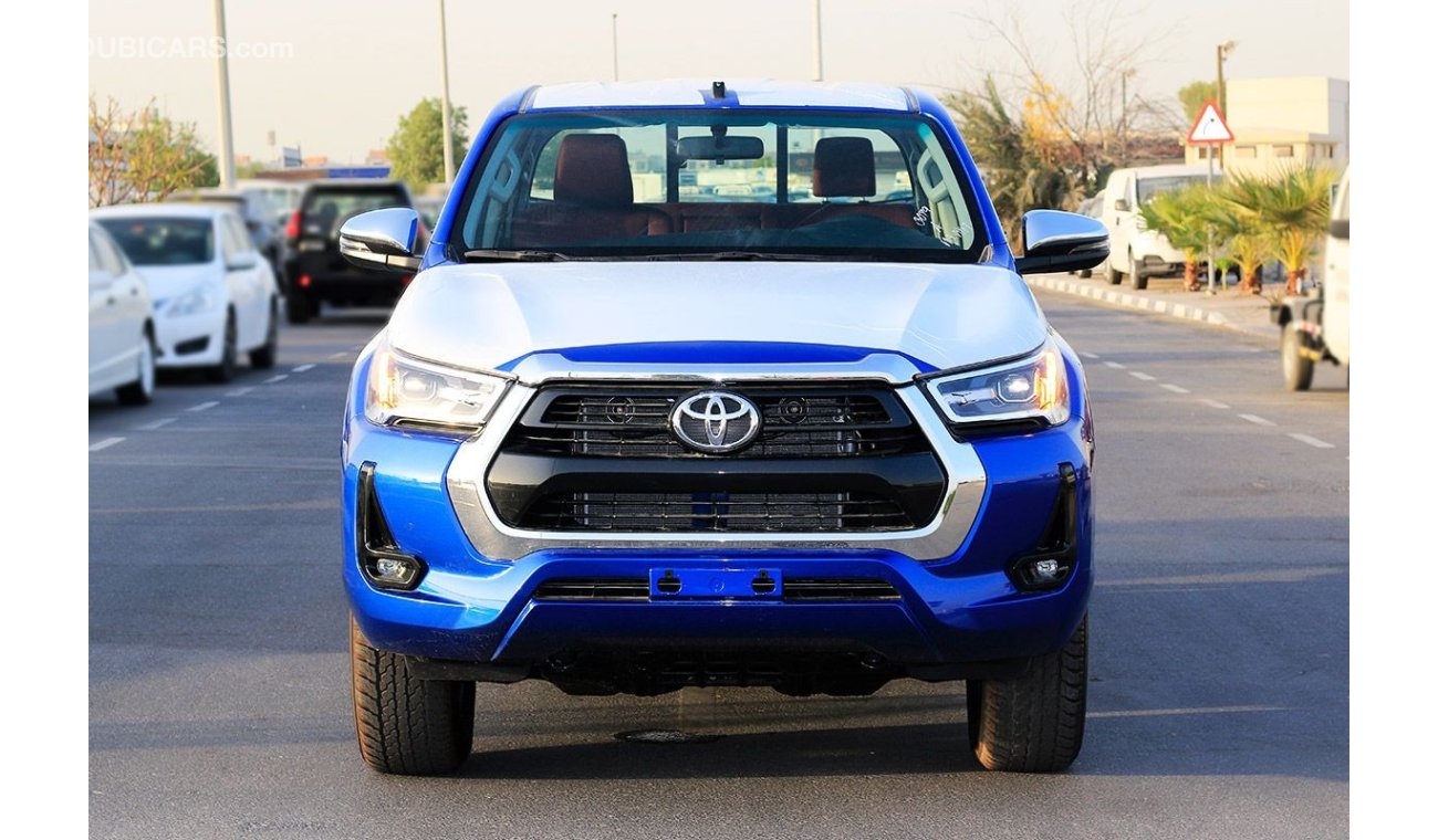 تويوتا هيلوكس 2021 Toyota Hilux 4.0L V6 AT SR5 - Blue | Export Only