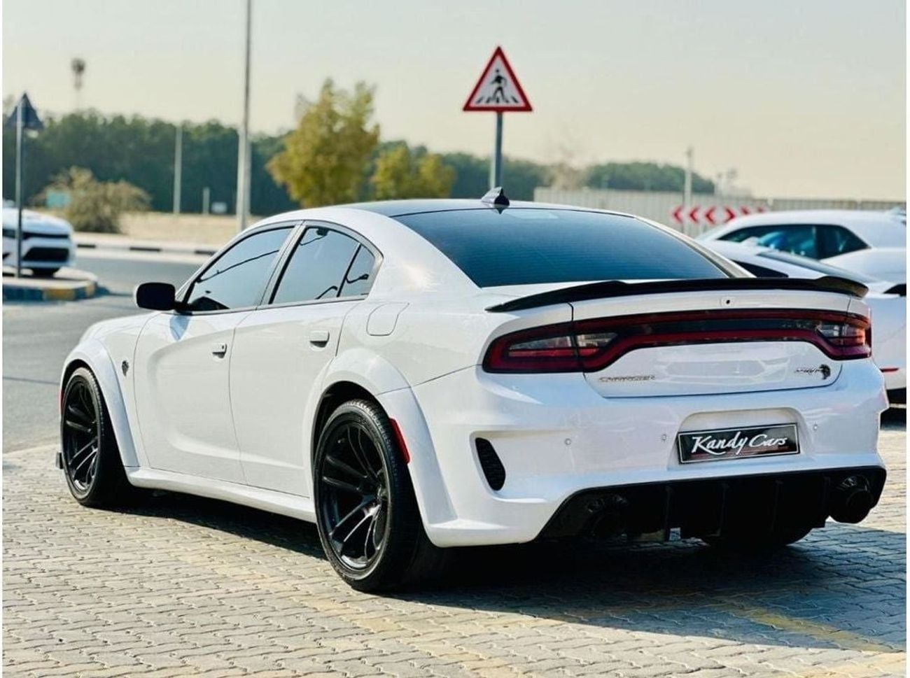 Dodge Charger SRT HELLCAT WIDEBODY SRT Hellcat 6.2L (707 HP) | Monthly AED 3130/- | 0% DP | Blindspot | Memory Sea