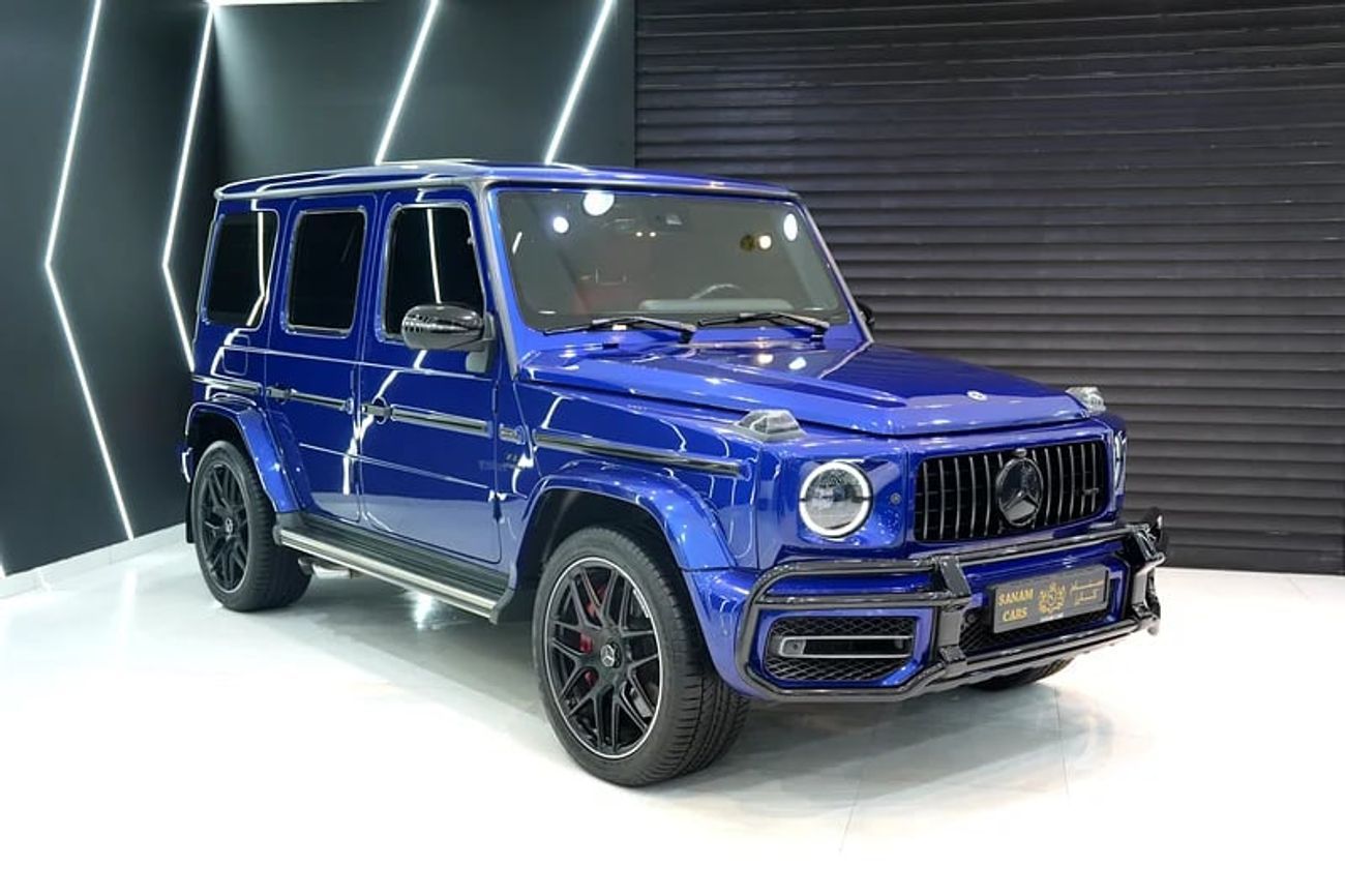 مرسيدس بنز G 63 AMG Double Night Package, Carbon Fiber Interior, Gargash Warranty Till 2027!!