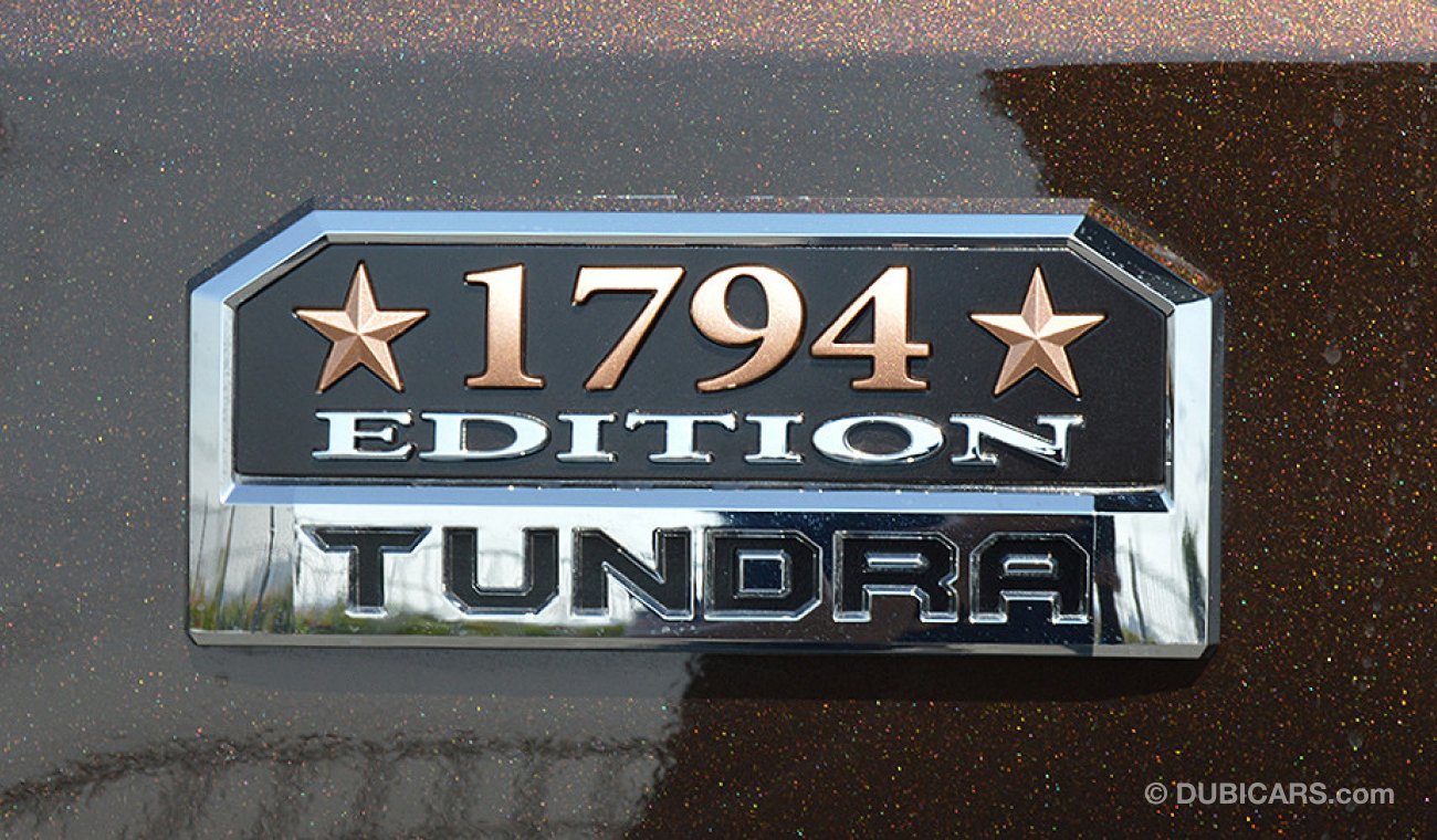 Toyota Tundra 1794 Special Edition 4X4 V8 RADAR