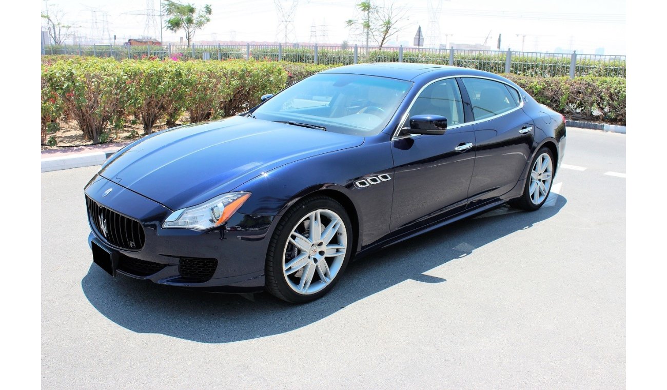 Maserati Quattroporte GTS V8 2015 - GCC- With Warranty from Al Tayer Motors