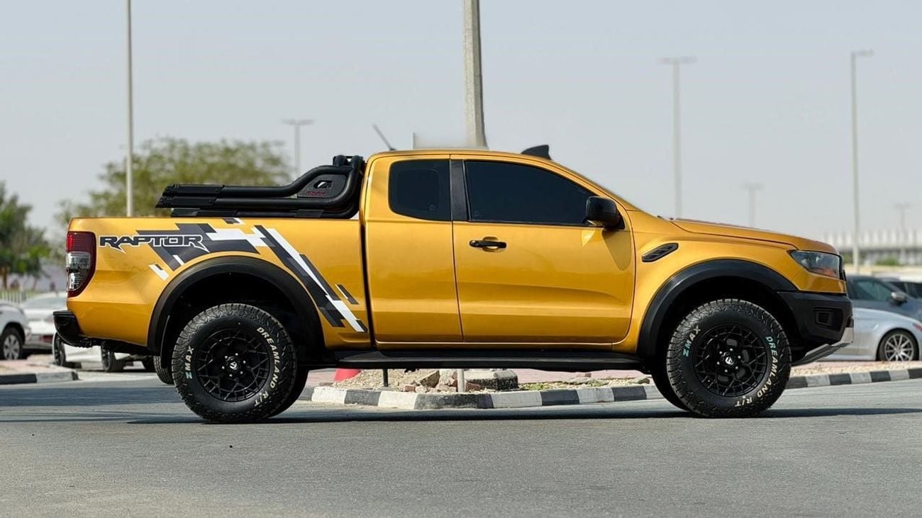 فورد رانجر 2019| 3.2L DIESEL ENGINE | AT | RHD | GTK 4X4 SPORT BAR | ROOF MOUNTED LED LIGHTS | PREMIUM LEATHER