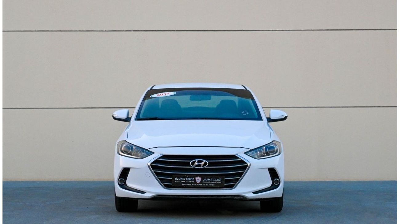 هيونداي إلانترا GL هيونداي إلنترا 2017 خليجي بحالة ممتازة من الداخل والخارج