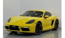 Porsche 718 Cayman Std 2017 Porsche 718 Cayman, Full Service History, Warranty, GCC