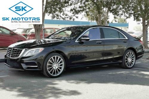 Mercedes Benz S550 5.5L, 20" Rims, Power & Memory Seats, 360° Camera, Leather Seats, Twin Sunroof, DVD-USB (LOT # 732)