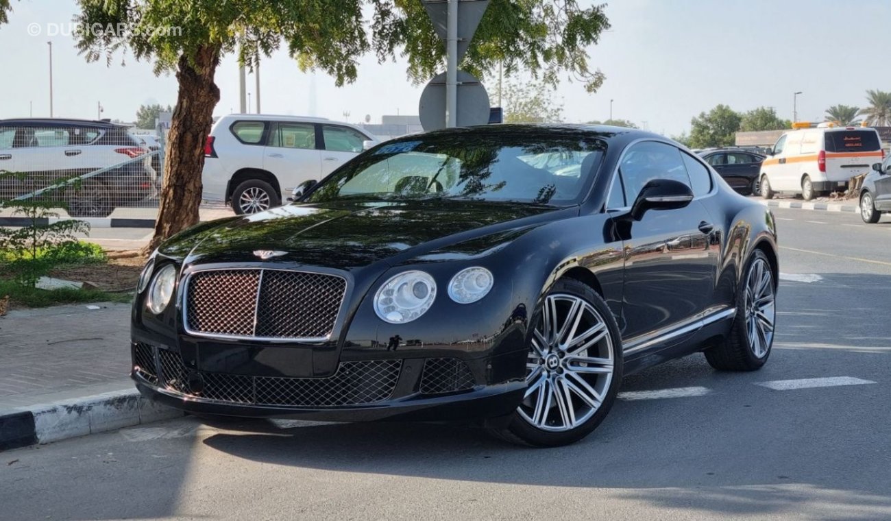 Bentley Continental GT Speed W12 Partial Service History GCC