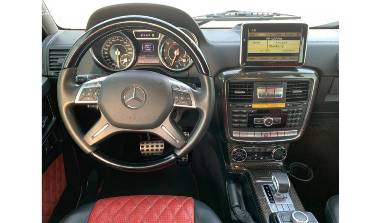 مرسيدس بنز G 63 AMG **2013** / GCC Spec / Carbon Fiber