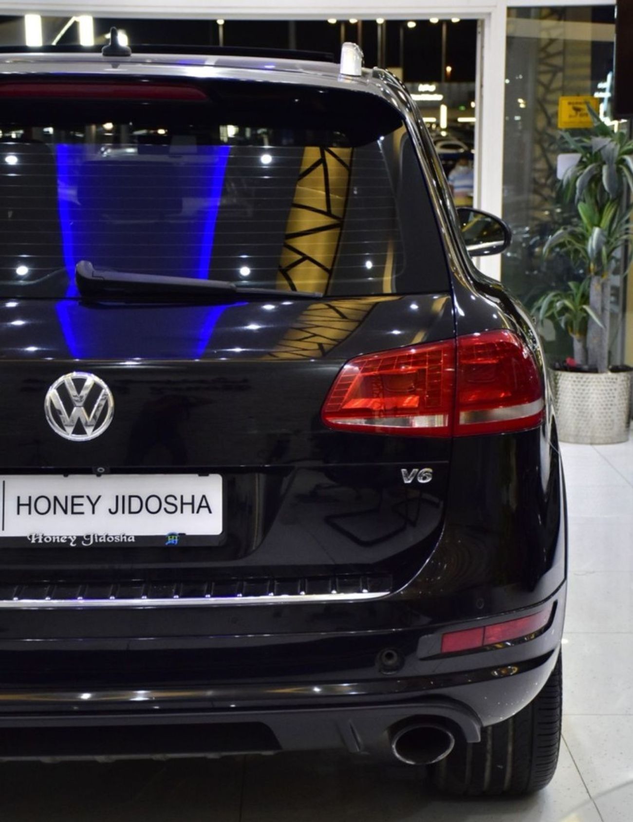 Volkswagen Touareg EXCELLENT DEAL for our Volkswagen Touareg ( 2015 Model ) in Black Color GCC Specs