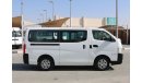 نيسان أورفان 2016 | URVAN STANDARD ROOF - 14 SEATER PASSENGER VAN WITH GCC SPECS AND EXCELLENT CONDITION