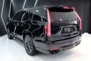 Cadillac Escalade Escalade-V 6.2L Rear-Seat Entertainment, Al Ghandi Warranty + Service Till 07/08/2029!!