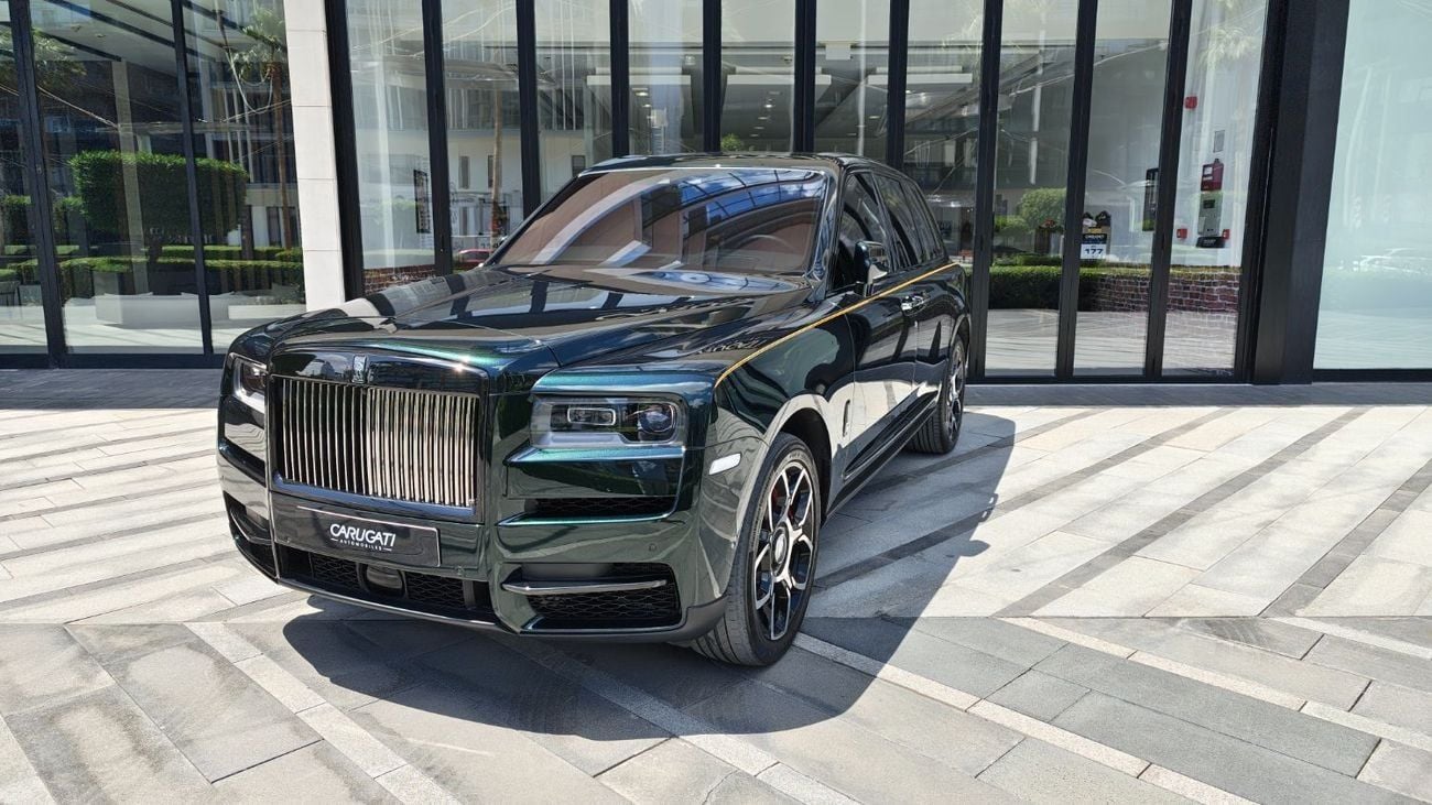 Rolls Royce Cullinan GCC, Black badge