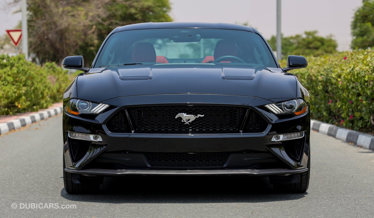 فورد موستانج 2020 GT بلاك إيديشن, 5.0, V8 , عداد رقمي,3 سنوات أو 100K كم ضمان+K60كم صيانة@الطاير