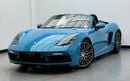 Porsche 718 Boxster GTS 2.5L 2019 Porsche 718 Boxster GTS, Porsche Service history, 1 Year Warranty, GCC