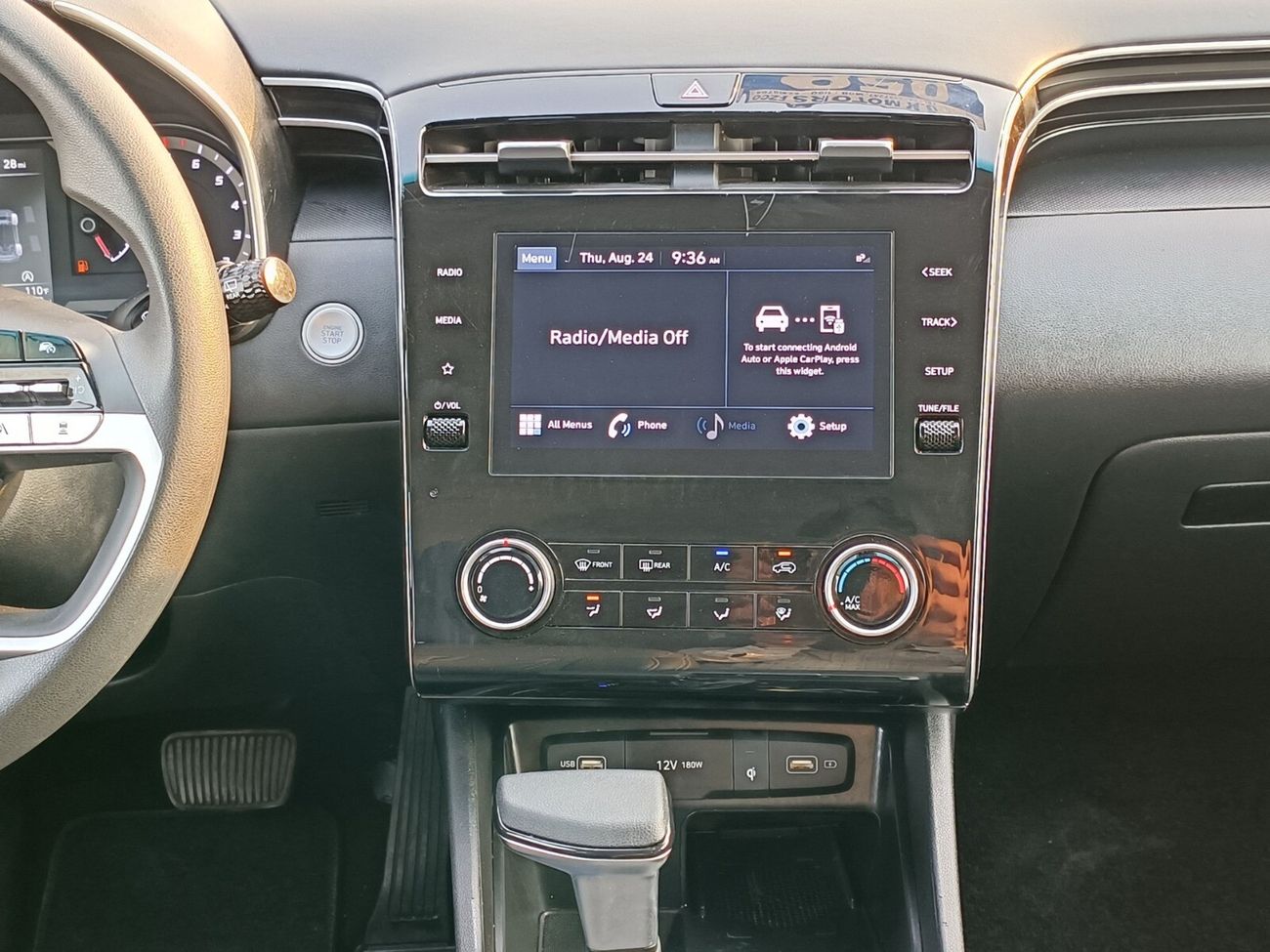 هيونداي توسون /SEL AWD/ ORG  AIRBAG/LOW MILEAGE/LEATHER/ELECTRIC/HEATING SEATS/DVD/RADAR/1026 MONTHLY/LOT#26893