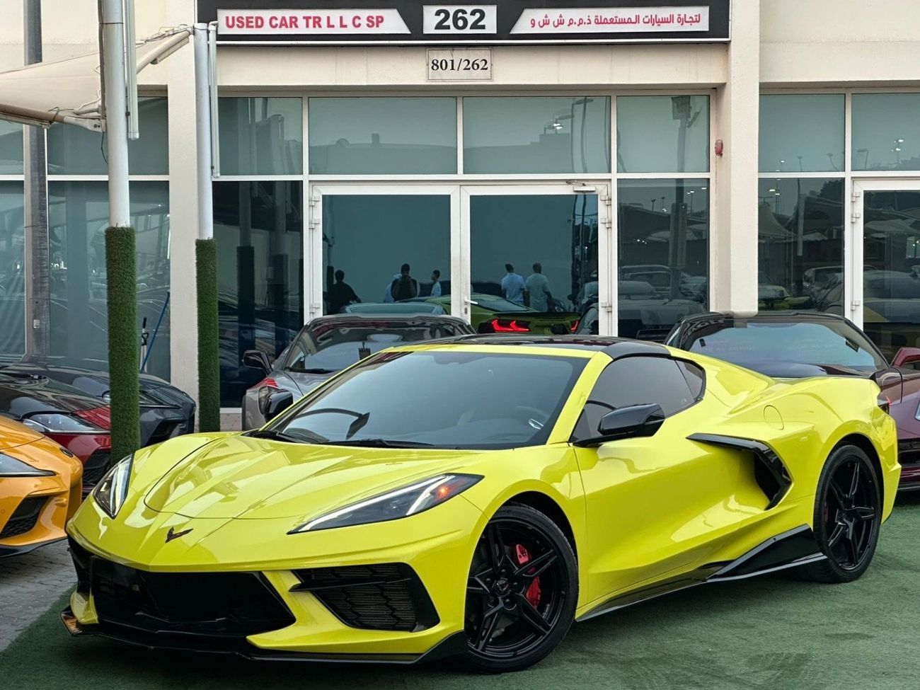 Chevrolet Corvette 2LT 6.2L (495 HP) CHEVROLET CORVETTE C8 Z51 STINGRAY 2023 Original Paint  Special Color  Full option