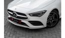 Mercedes-Benz CLA 250 Premium + 2.0L 250 AMG | 3,319 P.M  | 0% Downpayment | Agency Warranty!