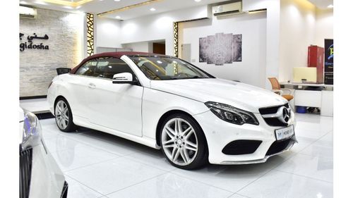 مرسيدس بنز E 400 كوبيه EXCELLENT DEAL for our Mercedes Benz E400 Convertible ( 2015 Model ) in White Color GCC Specs