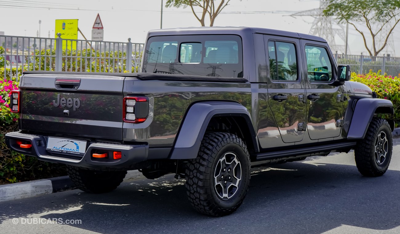 Jeep Gladiator Mojave Sand Runner 4X4 , GCC , 2021 , 0Km , W/3 Yrs or 60K Km WNTY @Official Dealer