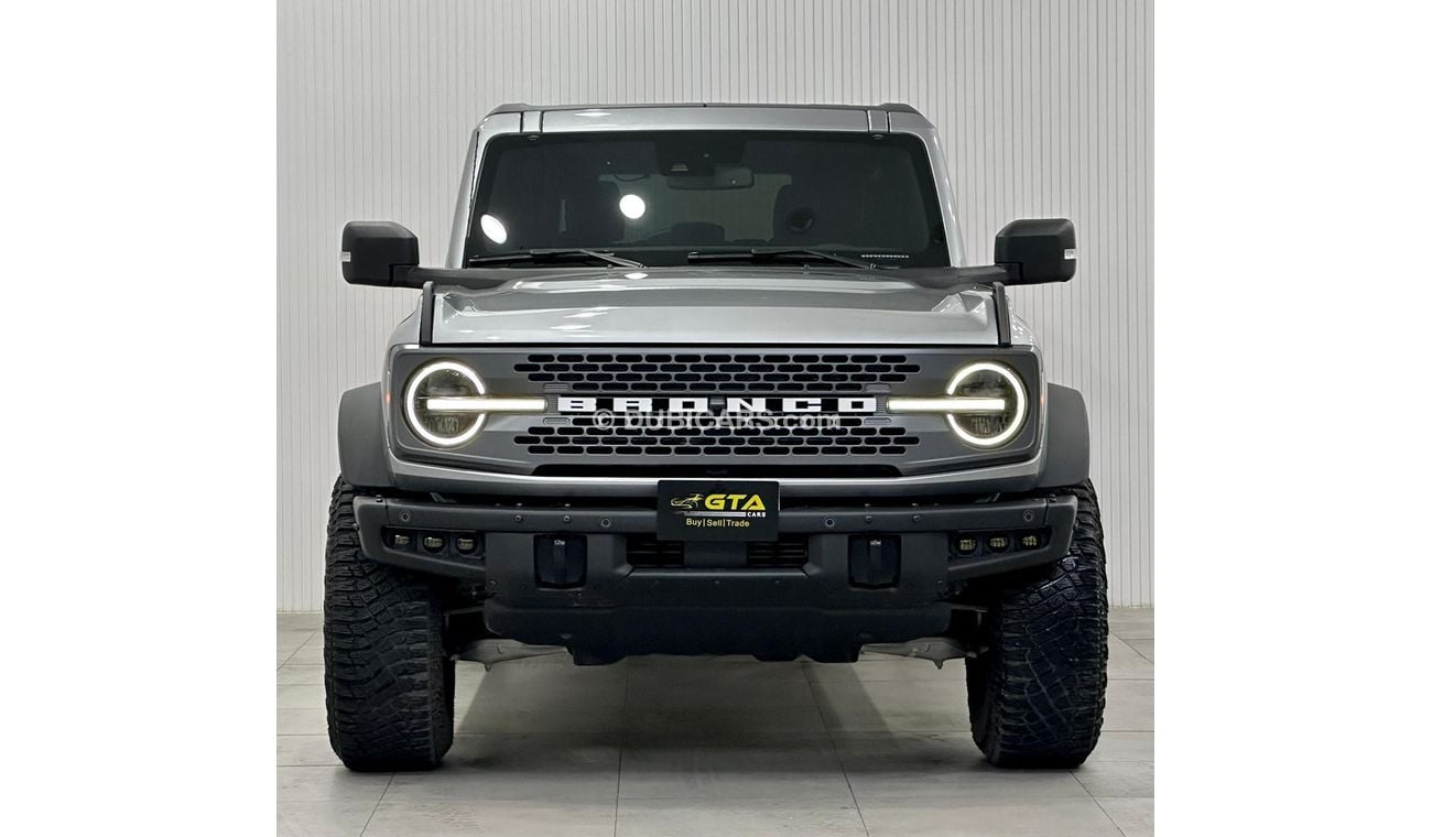 Ford Bronco 2021 Ford Bronco Badlands Sasquatch, 2026 Ford Warranty + 2025 Service Contract, Low Kms, GCC