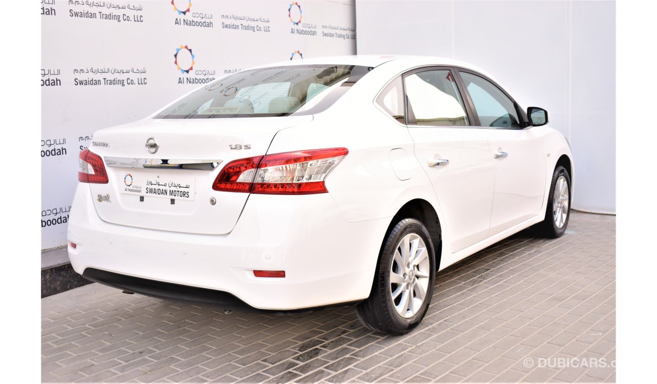 Nissan Sentra AED 840 PM | 0% DP | 1.8 S GCC WARRANTY