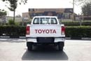 تويوتا هيلوكس Single Cab 2.4L Manual - Super White Inside Maroon | Export Only