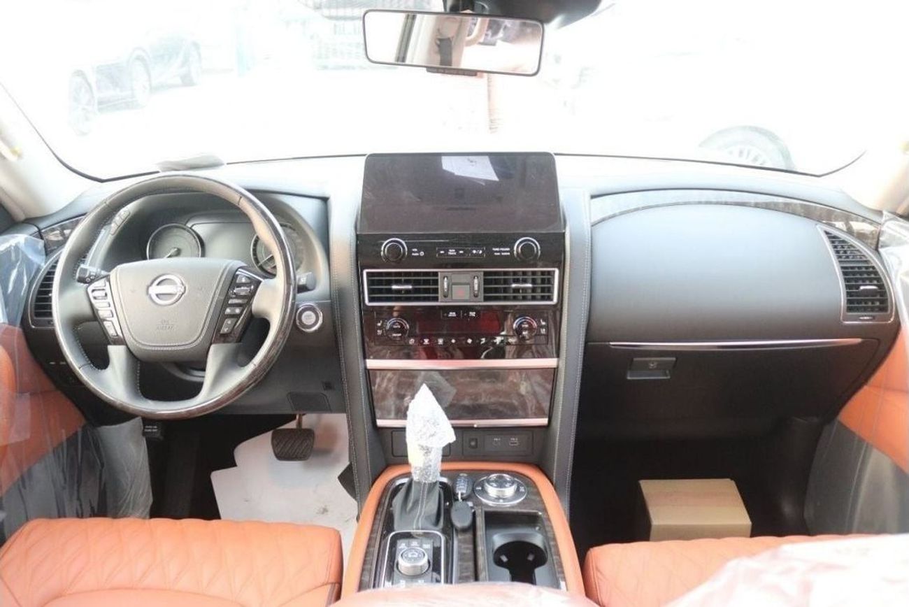 Nissan Patrol PLATINUM 5.6L V8, LEATHER SEAT, ELECTRIC SEAT, 360 CAMERA, SUNROOF,  MODEL 2024 FOR EXPORT ONLY