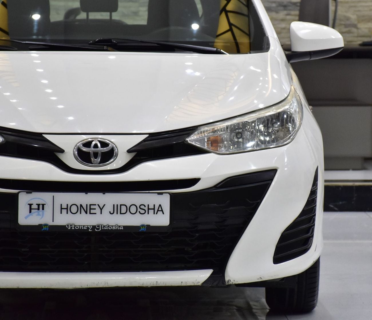 تويوتا يارس EXCELLENT DEAL for our Toyota Yaris SE ( 2018 Model ) in White Color GCC Specs