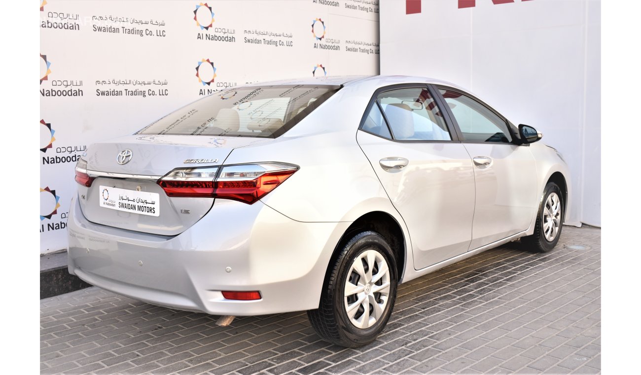 Toyota Corolla 1.6L SE 2018 GCC SPECS DEALER WARRANTY