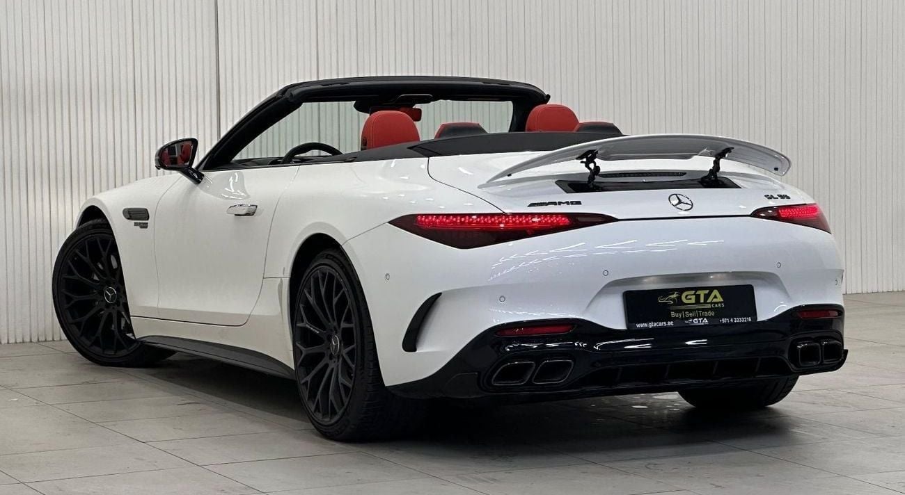 Mercedes-Benz SL 55 AMG Roadster 4Matic+ 2022 Mercedes Benz SL55 AMG 4MATIC+, Sep 2028 Mercedes Warranty + Service Pack, Ver