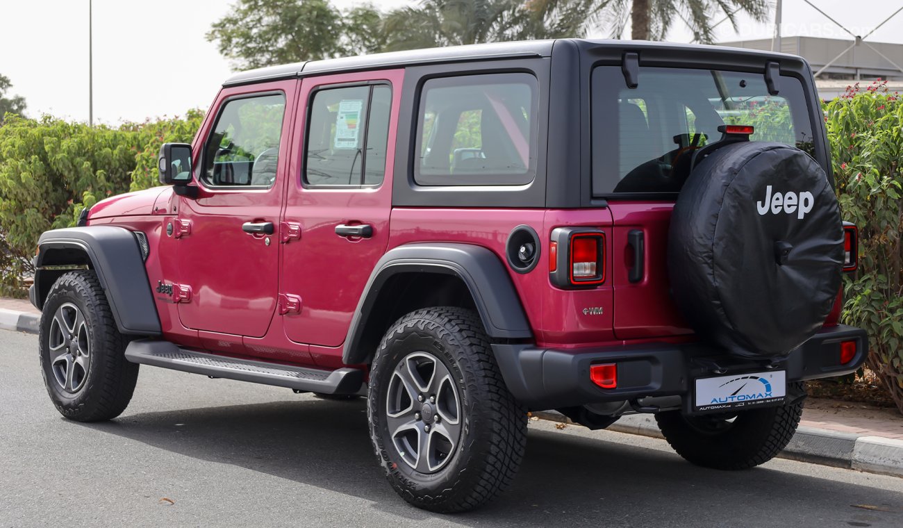 Jeep Wrangler Unlimited Sport Plus V6 3.6L , GCC , 2022 , 0Km , With 3 Yrs or 60K Km WNTY @Official Dealer