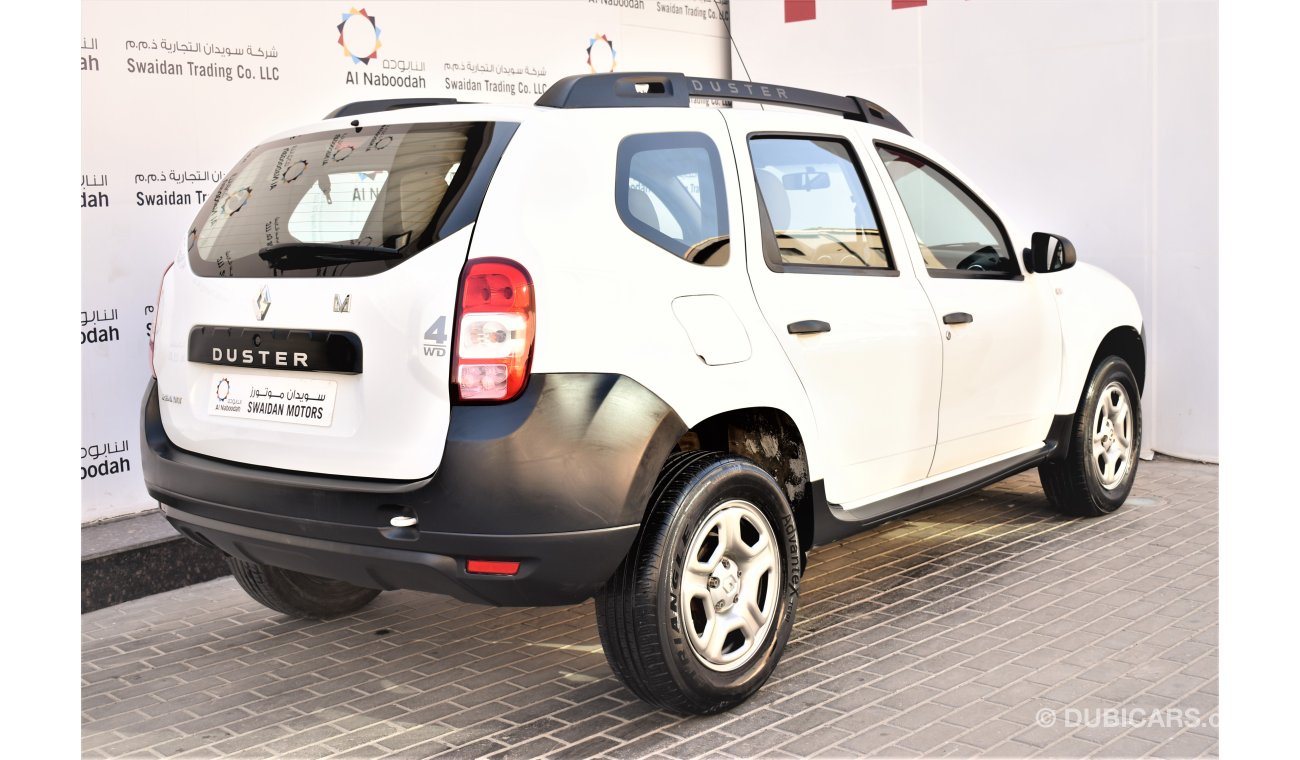 Renault Duster 2.0L PE 4WD 2017 GCC SPECS DEALER WARRANTY