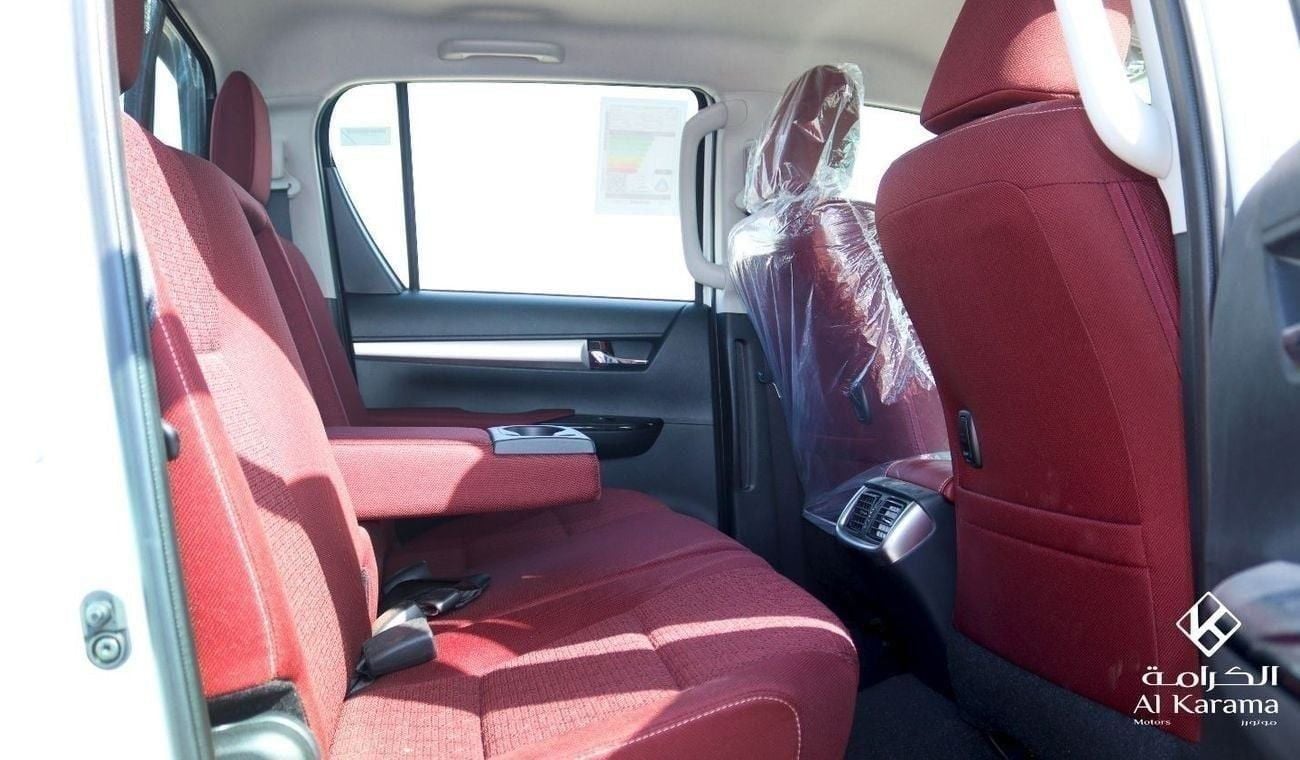 تويوتا هيلوكس تويوتا هايلكس | 2.4 لتر D-4D | S.GLX | جميع المواصفات | أوتوماتيكي | تهوية المقاعد | بطانة الصندوق |