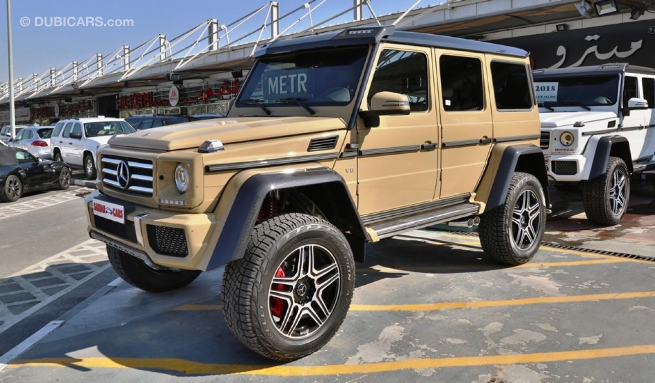 Mercedes-Benz G 500 4X4² German Specs