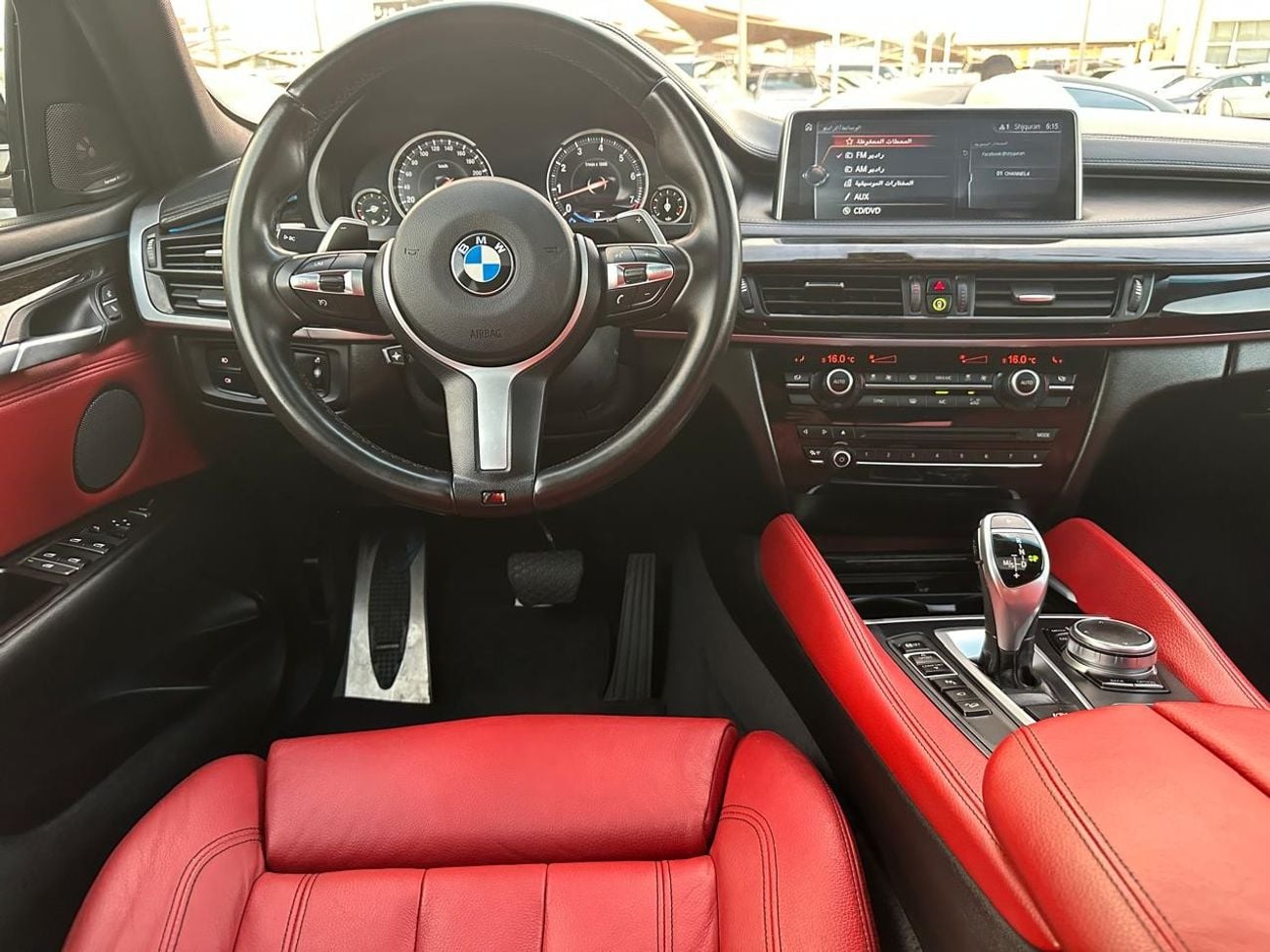 BMW X6 35i M Sport BMW X6 TWIN POWER TURBO _GCC_2017_Excellent Condition _Full option