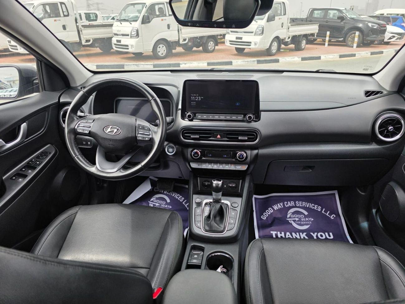 Hyundai Kona 1.6 Limited Turbo Sunroof, Push button, original leather seats and Parking sensors