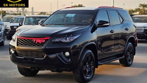 Toyota Fortuner // 1150 AED Monthly // TRD KIT // BLACK EDITION // V4 (LOT # 8540)