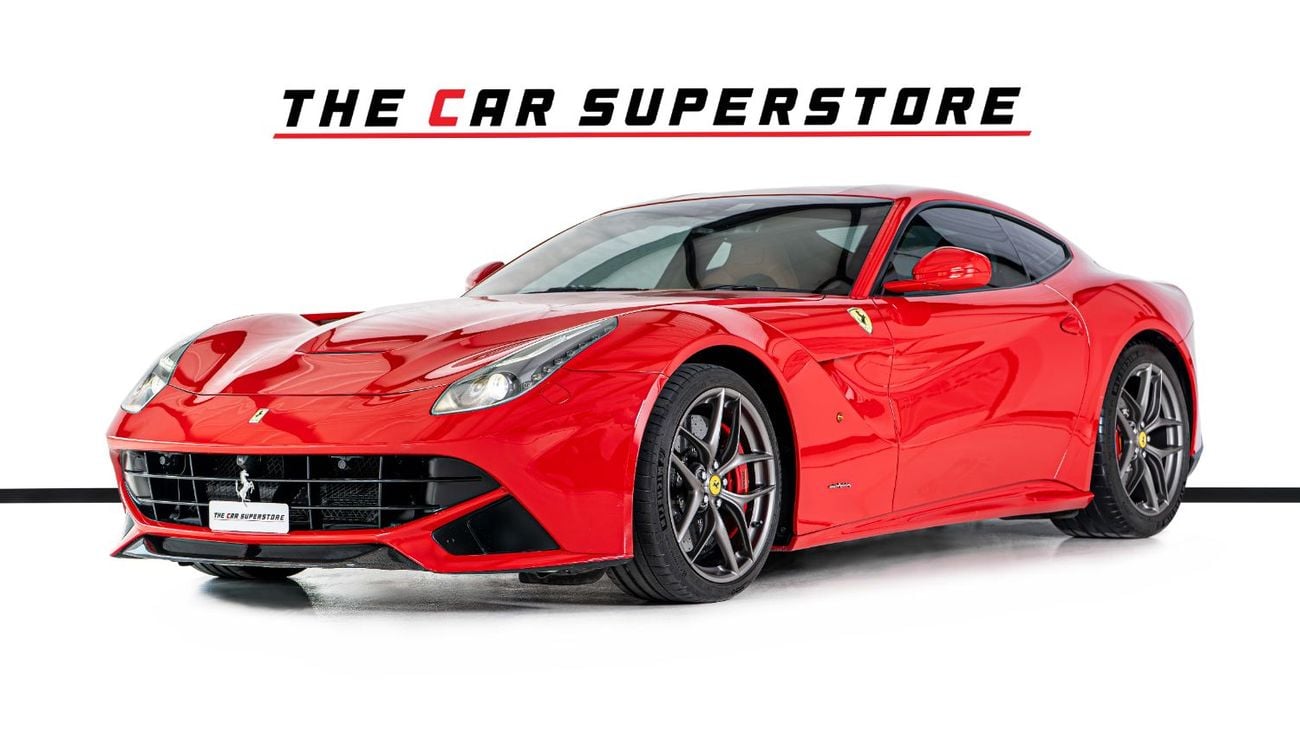 Ferrari F12 Berlinetta Std 6.3L High Specifications-Special Order-Daytona Style Seats-JBL Sound System