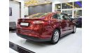 Ford Fusion SE EXCELLENT DEAL for our Ford Fusion ( 2017 Model ) in Red Color GCC Specs