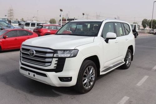 Toyota Land Cruiser GXR TWIN TURBO 3.5L A/T, PETROL, PUSH START, SUNROOF, ALLOY WHEELS, MODEL 2024