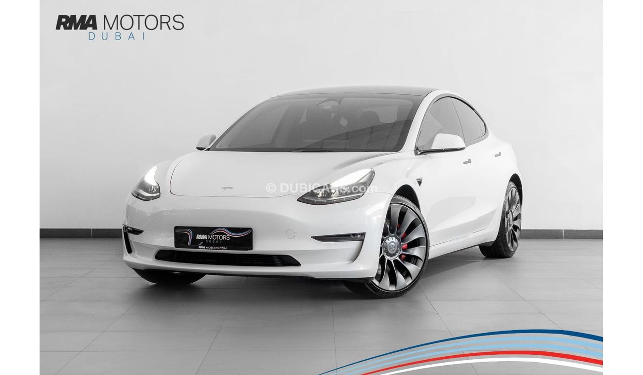 Tesla Model 3 2022 Tesla Model 3 Performance / Dual Motor All-Wheel Drive / Tesla Warranty