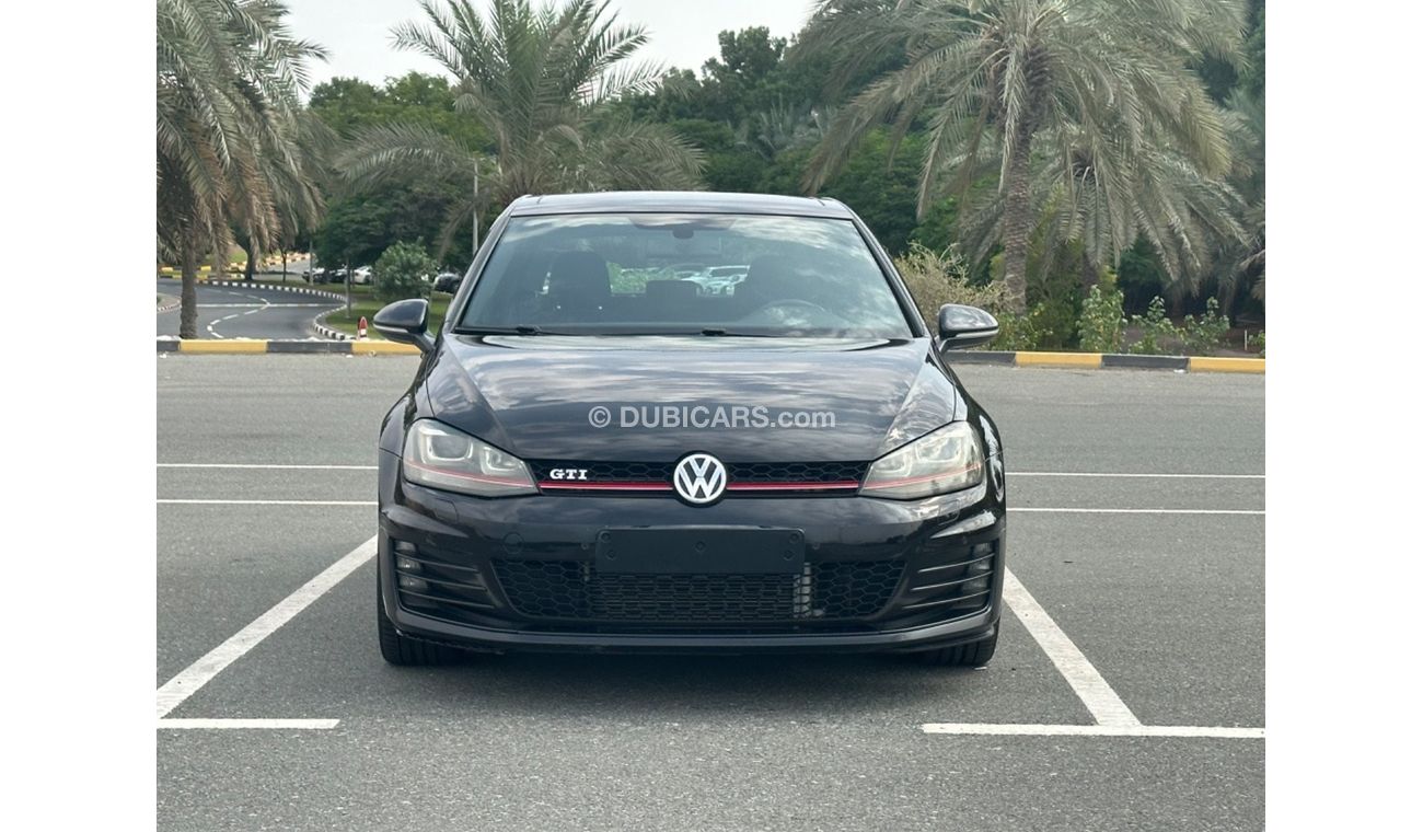 Volkswagen Golf GTI MODEL 2015 GCC CAR PREFECT CONDITION INSIDE AND OUTSIDE FULL FULL OPTION PANORAMIC ROOF LEATHER