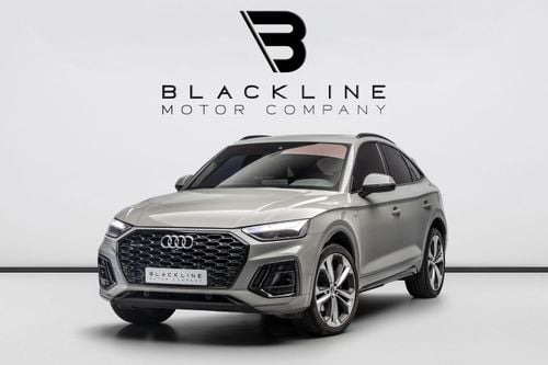 Audi Q5 45 TFSI SPORTBACK S-LINE BUY NOW, PAY 2027 | THE BLACKLINE STANDARD | 2027 Audi Warranty + Service Contract, GCC