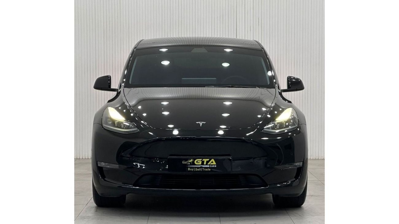 تسلا موديل Y 2022 Tesla Model Y Long Range, 2026 Tesla Warranty, 2030 Tesla Battery + Drive Unit Warranty, GCC