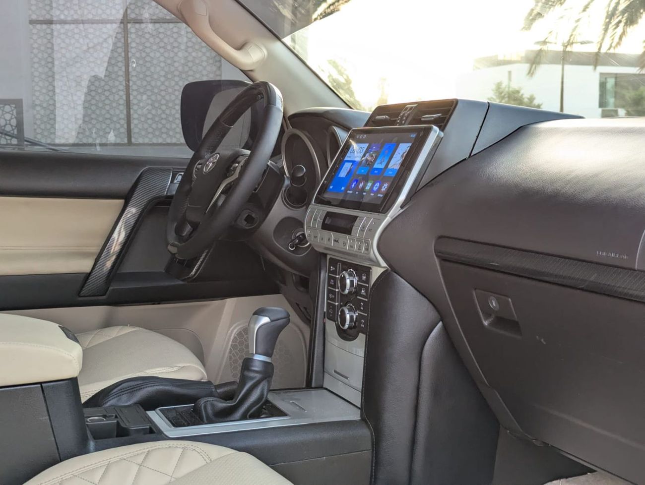 تويوتا برادو Toyota Prado 2011 facelifted to 2023 black colour