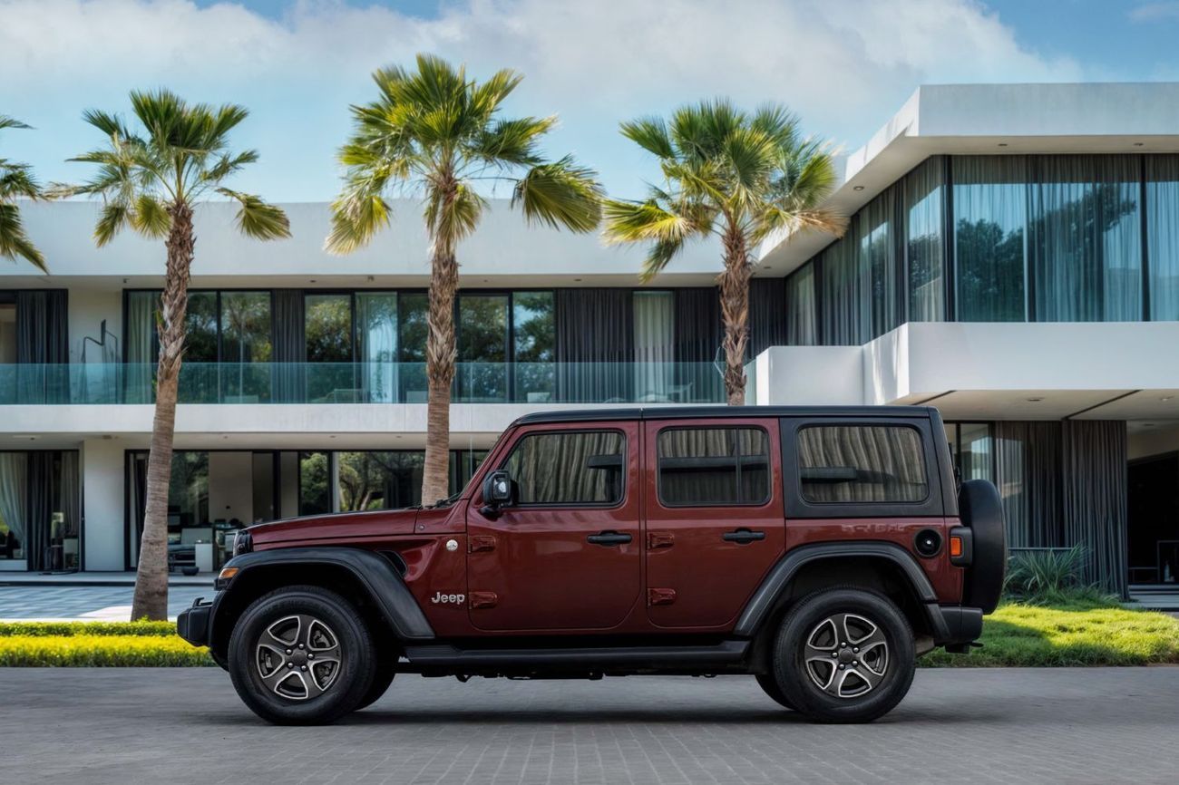 جيب رانجلر Sport | 2,448 P.M  | 0% Downpayment | Wrangler Unlimited | Full History