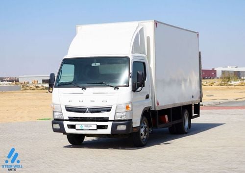 ميتسوبيشي فوسو كانتير 2022 Closed Box with Tail Lift - Short Chassis - Diesel MT - Low Mileage - GCC